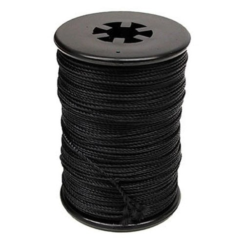 Bohning Serving Thread #62 XS Braid .021″ Black 801001BK