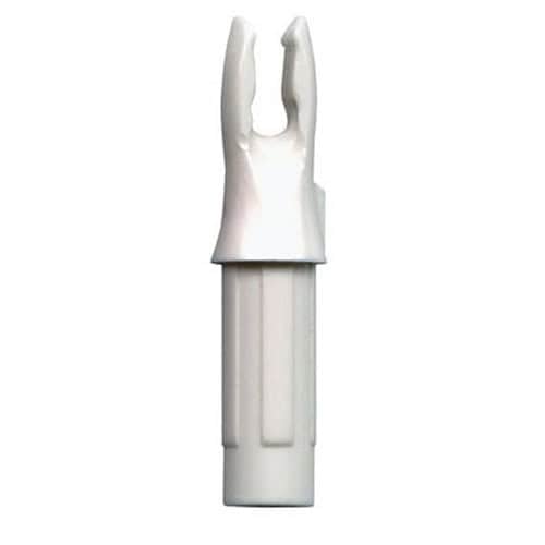 Bohning Blazer Nock 12 Pack .246 White 1003WH