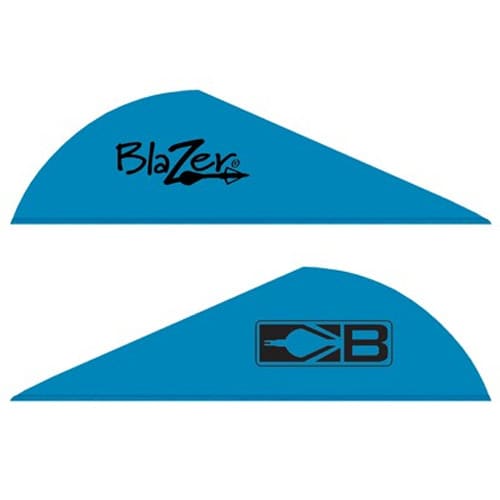Bohning Blazer Vane 2″ Solid Color Satin Blue