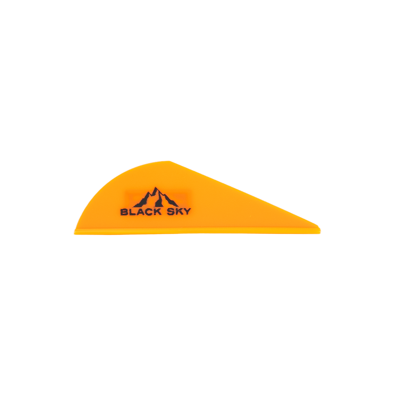 Bohning Black Sky Vane 2″ Solid Color Neon Orange