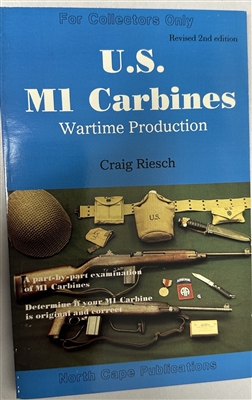 U.S. M1 CARBINE WARTIME PRODUCTION BOOK.