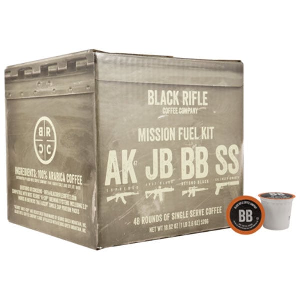 Black Rifle Coffee Company Mixed Rounds 48 Pack Medium Roast Single Serve Coffee