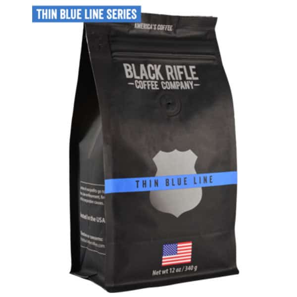 Black Rifle Coffee Company Thin Blue Line Ground 12oz Bag Medium Roast
