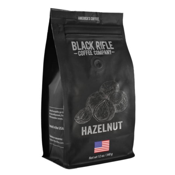 Black Rifle Coffee Company Hazelnut Ground 12oz Bag Medium Roast