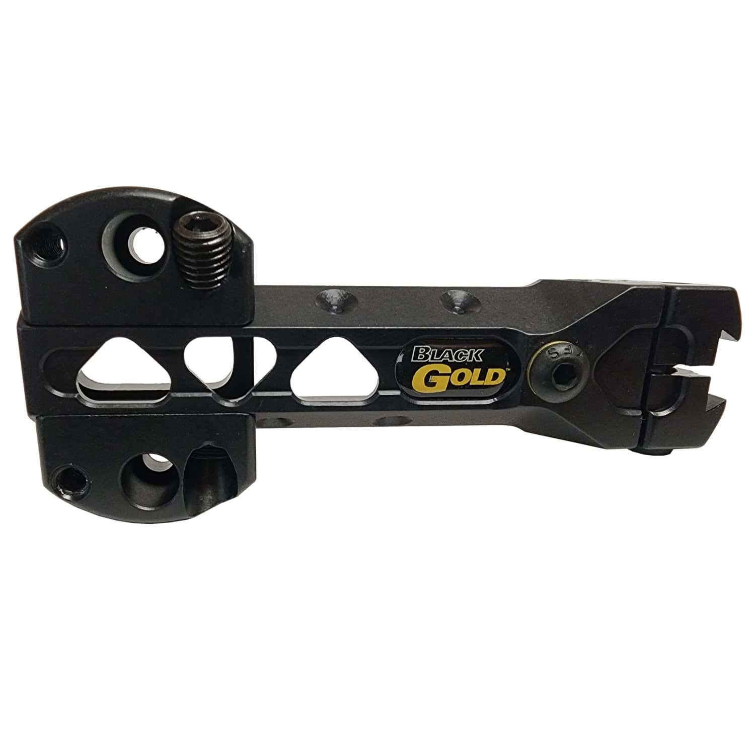 Black Gold Bowsights 4 Inch Dovetail Bar and Base w/Standard Dovetail Jaw mount Sight Adapter 4DTSTD