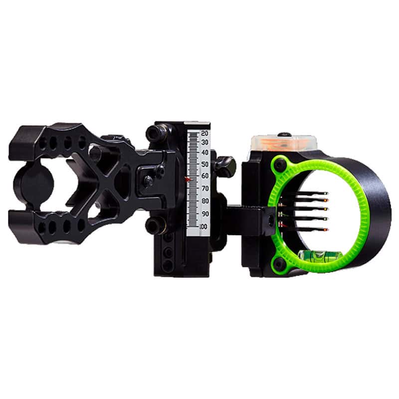 Black Gold Bowsights Ascent Verdict 5 Pin Movable .019 Left Hand AV5L