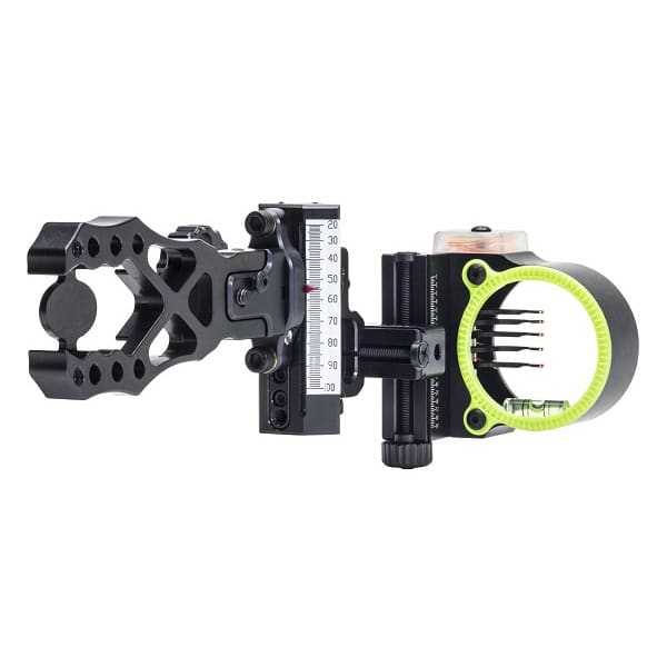 Black Gold Ascent Verdict Assault 5 Pin Sight, Movable, .019, LH