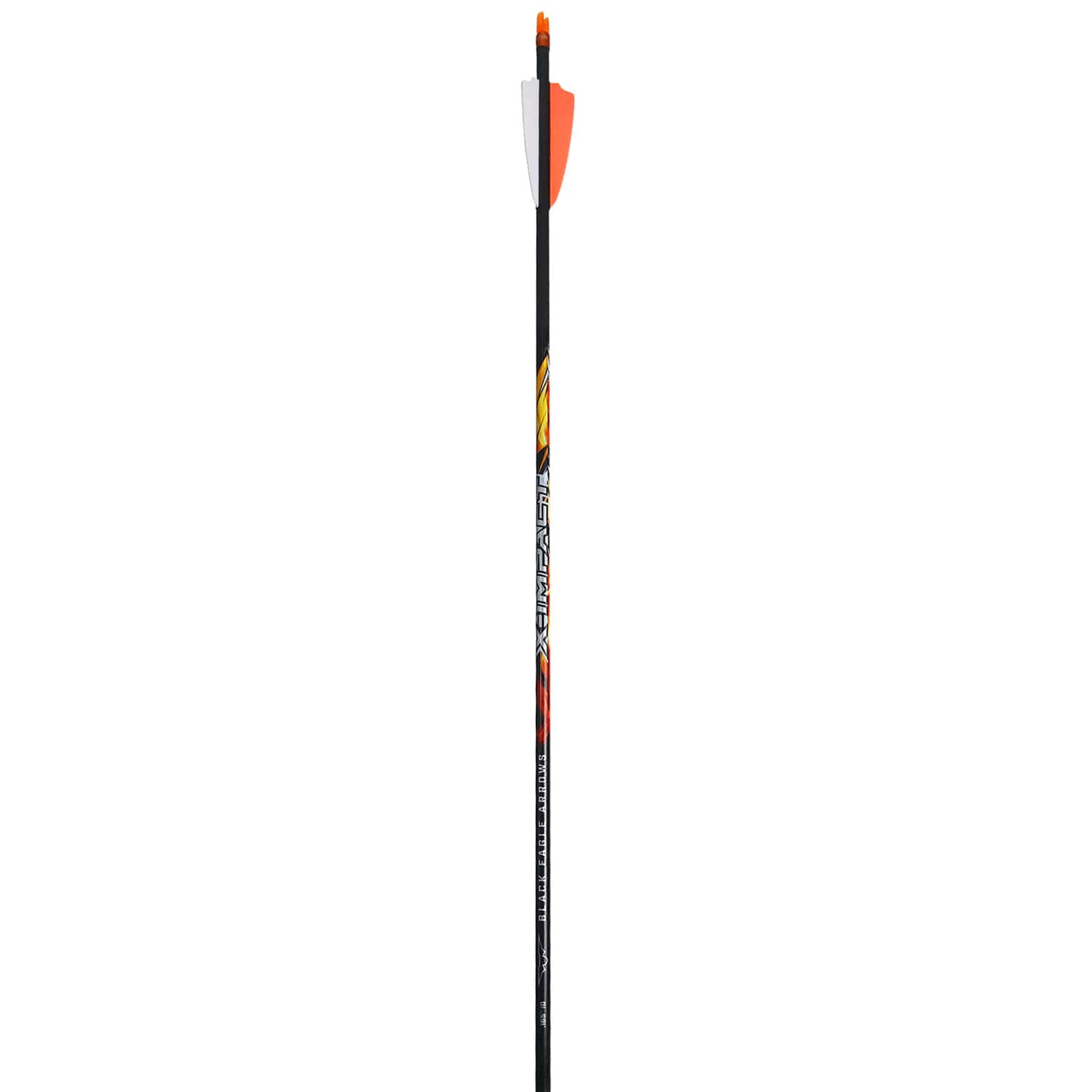 Black Eagle Arrows X Impact Arrow .001 4mm Fletched 6 Pack