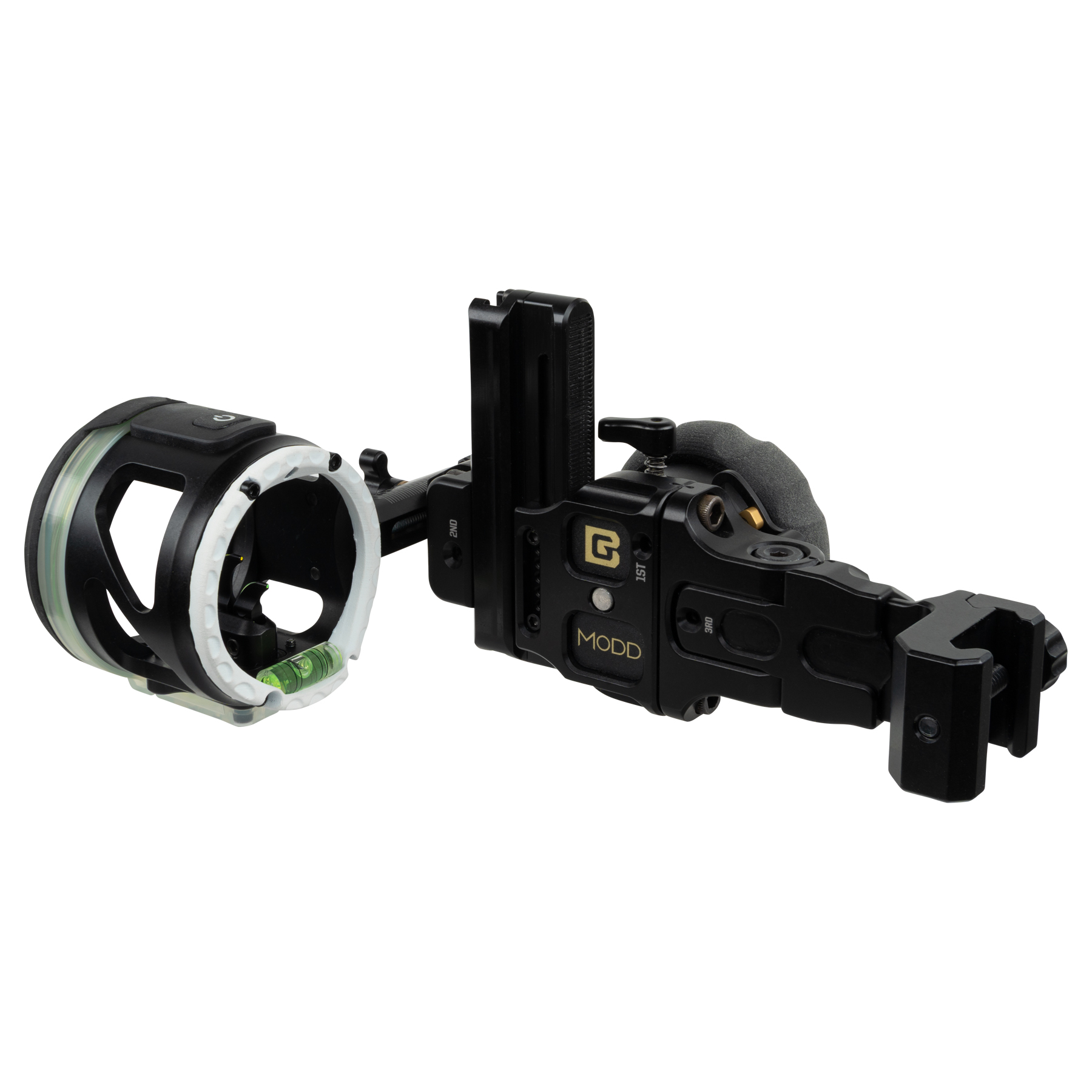 Black Gold Modd 3 Pin Sight, .015, Picatinny Mount Right Hand