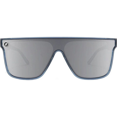 Blenders SciFi Polarized Shield Sunglasses – Deep Blue/Mirror Smoke