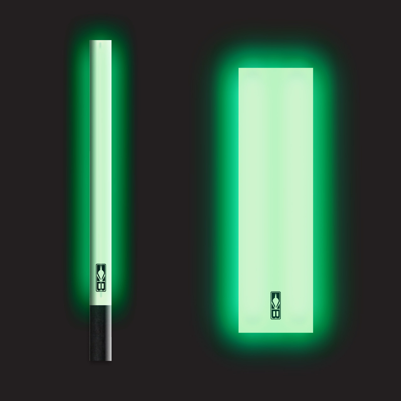 Bohning Arrow Wrap Standard 5.5″ Glow in the Dark 12 Pack 501071GID