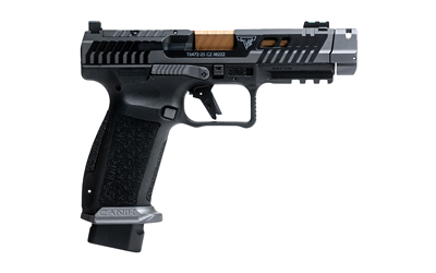 CANIK, TTI Combat, Striker Fired, Semi-automatic, Polymer Framed Pistol, Full Size, 9MM, 4.6″ Fluted Barrel