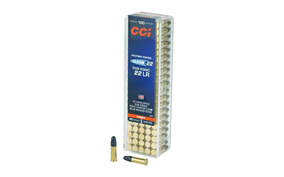CCI Ammunition, Subsonic, 22 LR, 40 Grain, Lead Round Nose, 100 Round Box