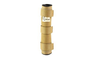Cole-TAC, Metal Python, Suppressor Cover, 7.5″, Coyote Brown, Fits 1-2″ Suppressors