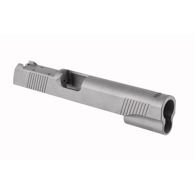 Ed Brown 1911 Government Slide for 5" Barrel — .45 ACP, Stainless, Trijicon RMR Cut