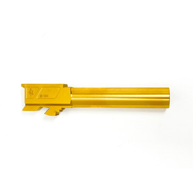 Alpha Shooting Sports Match Grade Crowned Barrel 10mm TiN for Glock 20 Pistols