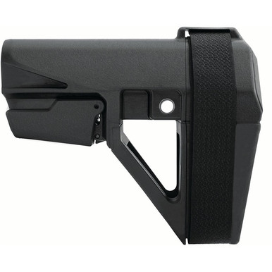 SBA5 5 Position Adjustable Pistol Stabilizing Brace - Black