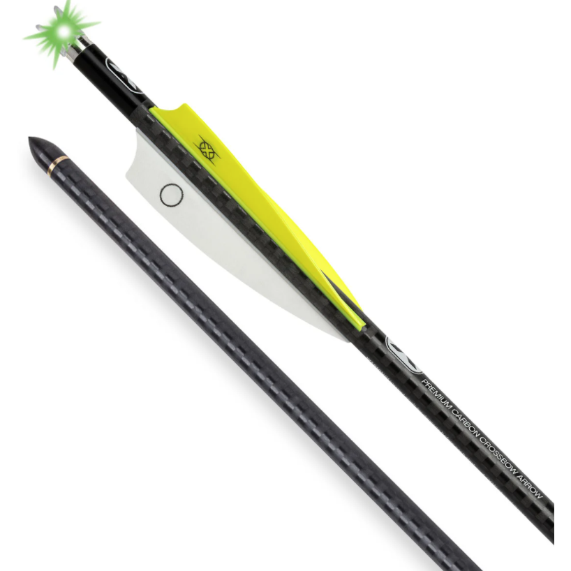 TenPoint Crossbows - 16" EVO-X Lighted Alpha-Blaze CenterPunch16 Premium Carbon Arrows