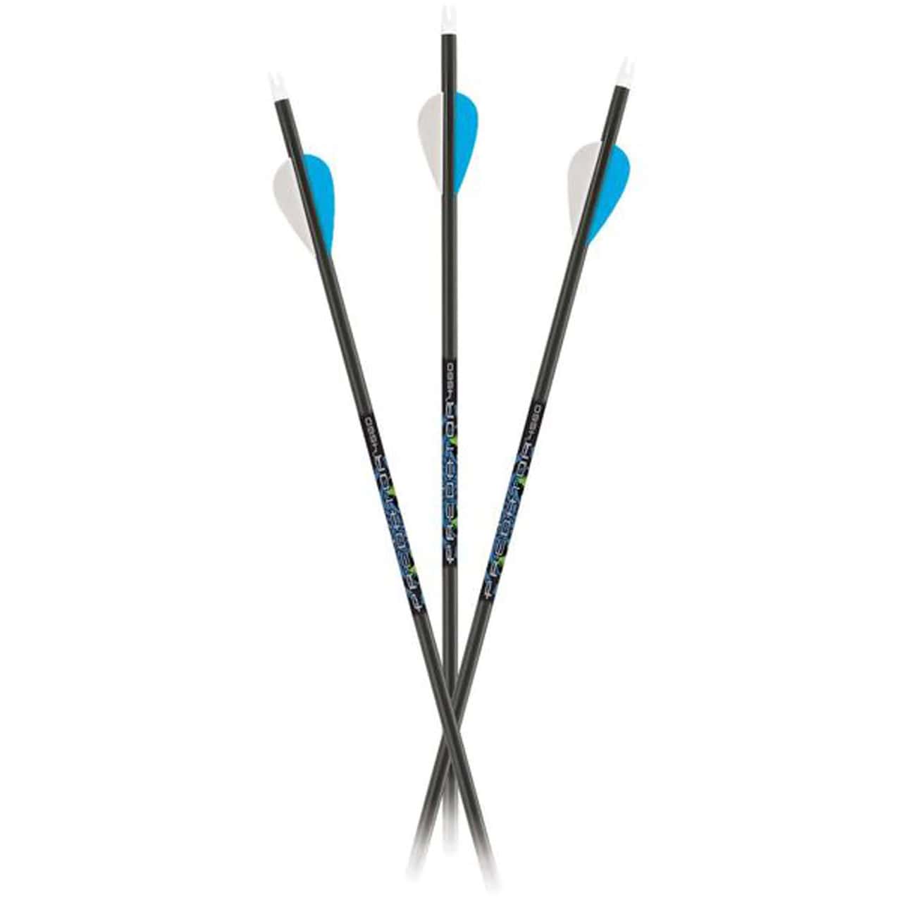 Carbon Express Arrows Predator 6 Pack Fletched 350 400 500 Spine Arrow