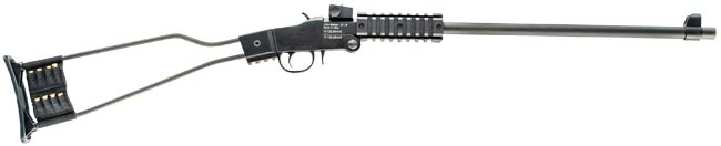Chiappa Little Badger Rifle 500145, 17 HMR, 16.5" Threaded Barrel, Black Stock, Black Finish