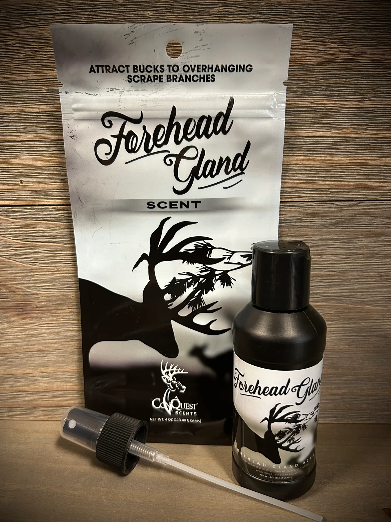 Conquest Scents Forehead Gland Scent 4oz Spray 22016