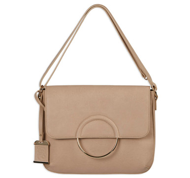 Concealed Carry Cross Body Convertible Style Purse with Holster, Blush