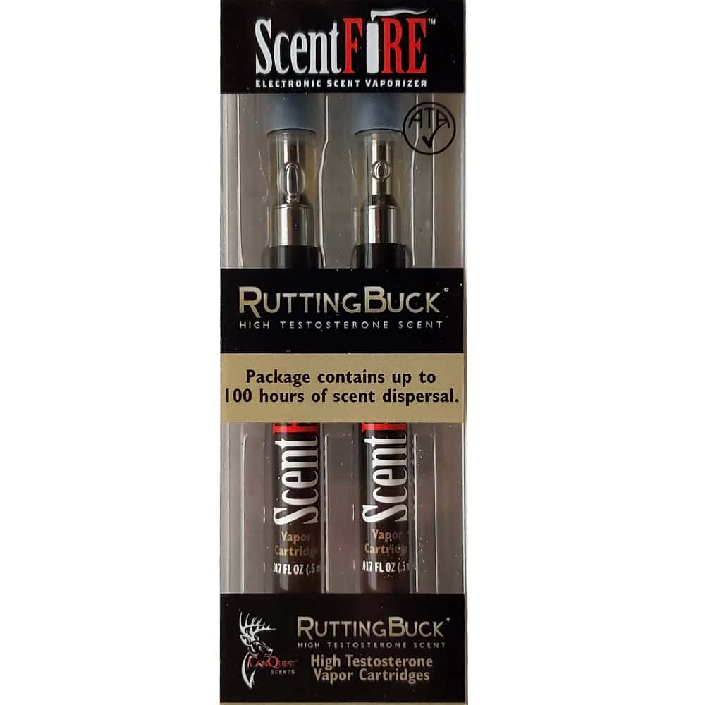 Conquest Scents ScentFIRE RuttingBuck Testosterone Refill Cartridges 2 Pack 160188