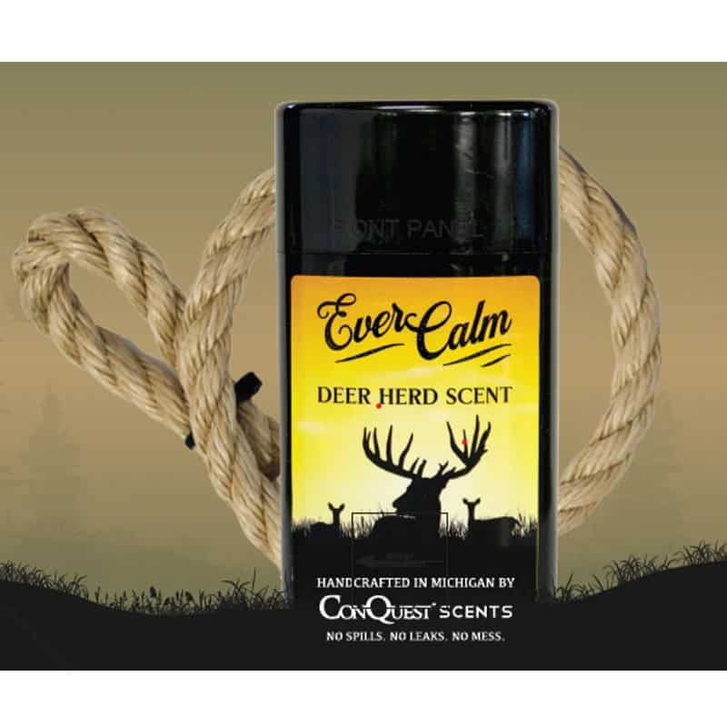 Conquest Scents Rope Scrape kit EverCalm Deer Herd Scent Stick 850043