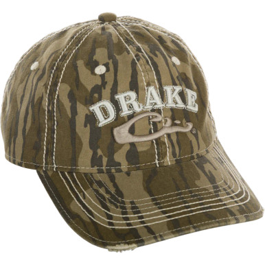 Drake Distressed 6-Panel Ball Cap