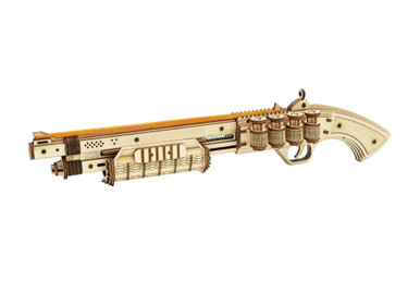 DIY 3D Puzzle - Terminator M870 Rubber Band Gun