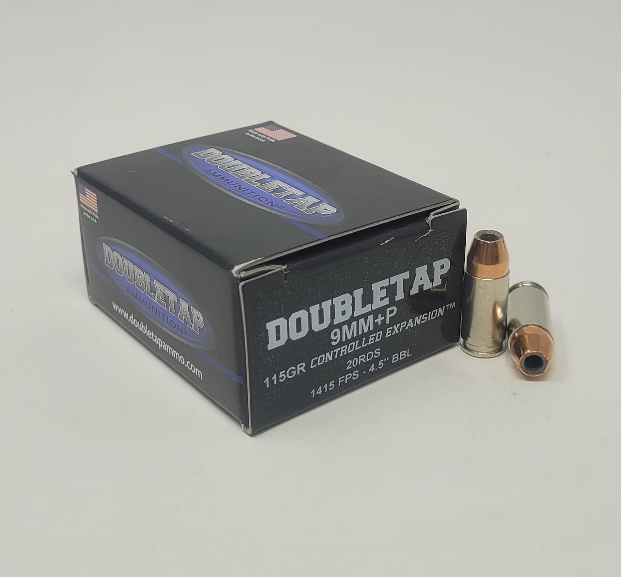 Double Tap 10mm Ammunition 10MM180BD20 180 Grain Bonded Defense Hollow Point 20 Rounds