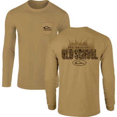 Drake Men's Old School Original Long Sleeve T-Shirt