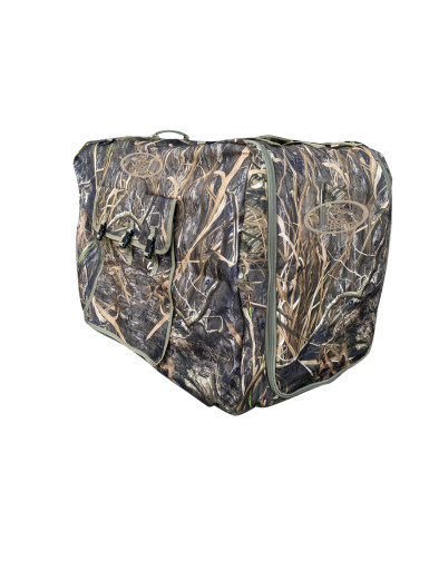 Mud River Dixie Insulated Dog Kennel Cover Habitat Camo - Large