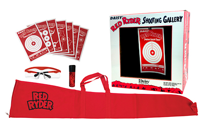Daisy, Red Ryder Starter Kit, BB, Includes Red Ryder Gun Sleeve, Shooting Glasses, 350 BBs, Red Ryder Shooting Game, and Red Ryder Paper Targets