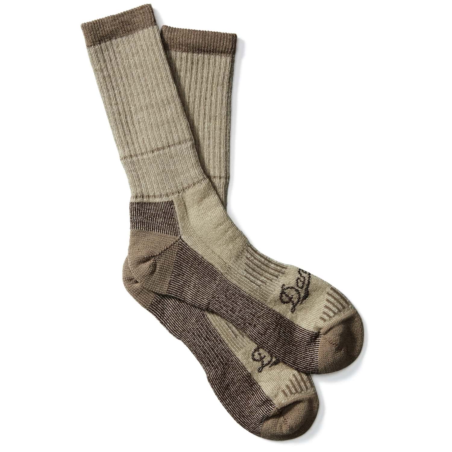 Danner Socks Merino Midweight Hunting Socks Crew – Brown Heather 75002