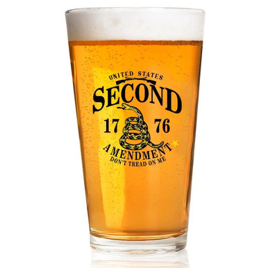 Don't Tread On Me Pint Glass