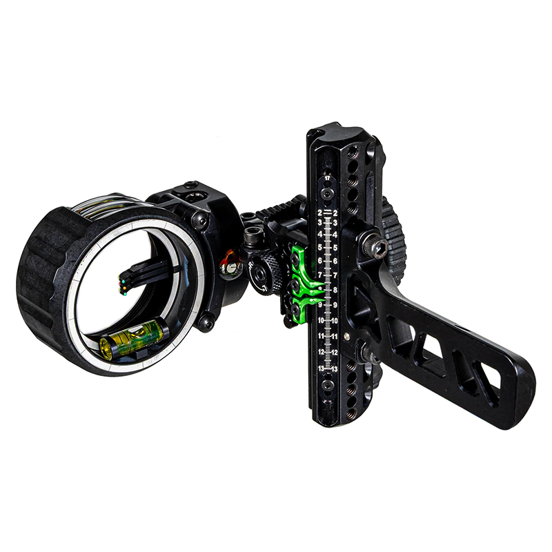 Axcel - Driver Hunting Sight with AccuStat II Multi Pin Scope Bridge-Lock Mount