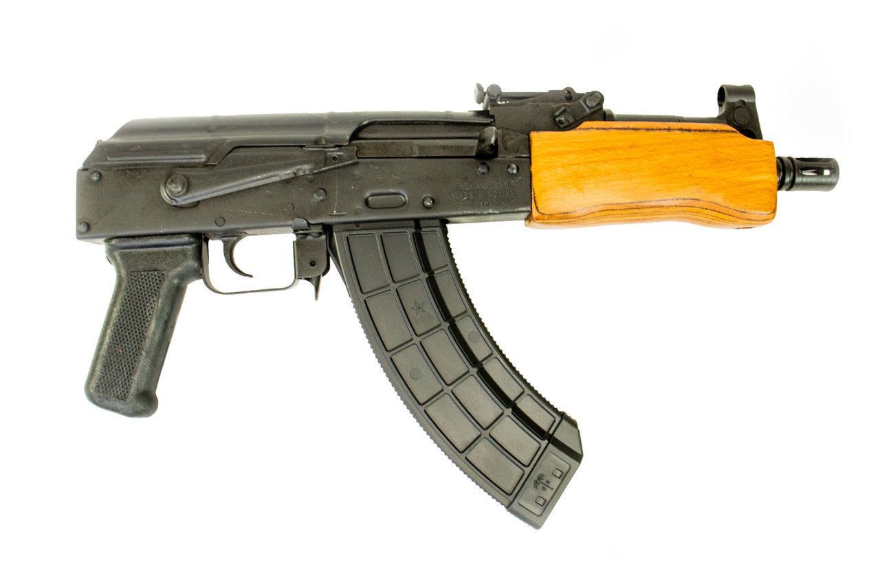 Century Arms Mini Draco Pistol 7.62x39mm - 7.50" Barrel - 30 Round Magazine - Wood Handguard