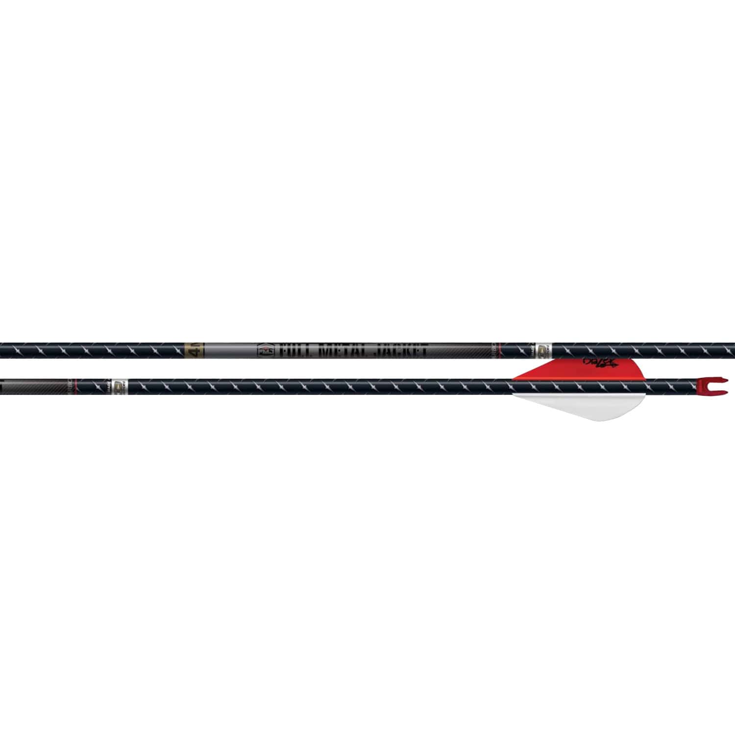 Easton Arrow FMJ 4MM Carbon Core 6 Pack 2″ Blazer Vanes