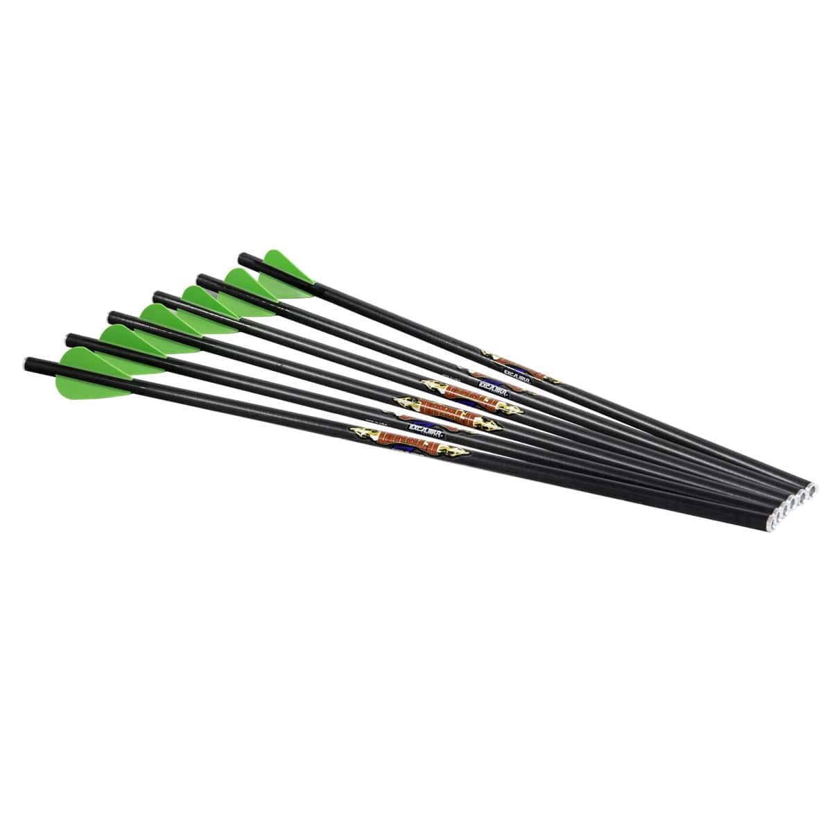 Excalibur Crossbow Diablo 18″ Carbon Arrows 6 Pack For use on all Matrix Crossbows 22DV18-6