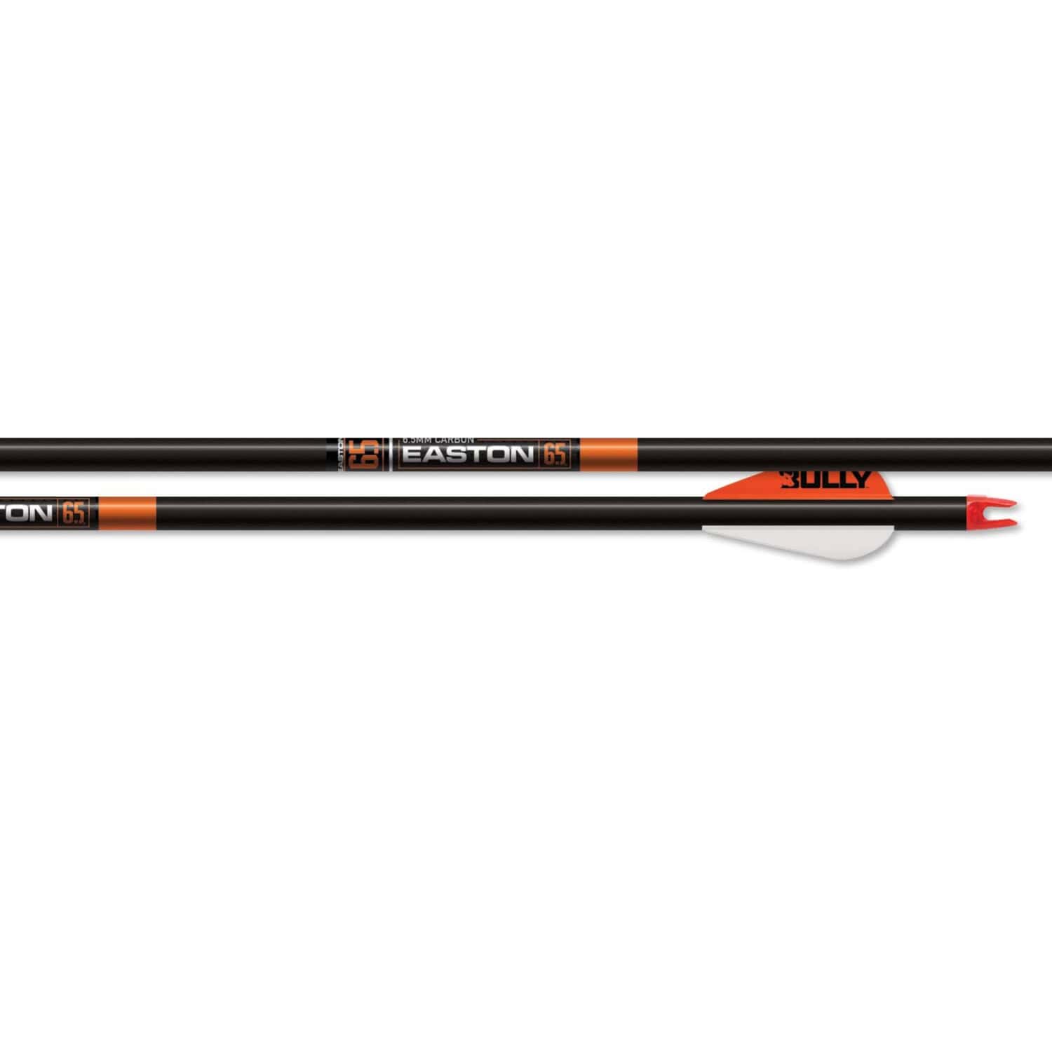 Easton Arrow 6.5 MM ACU Carbon Hunter 6 Pack Fletched Shafts