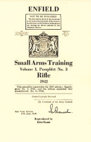 Enfield (Rifle) Training Manual - WW2 Military Issue
