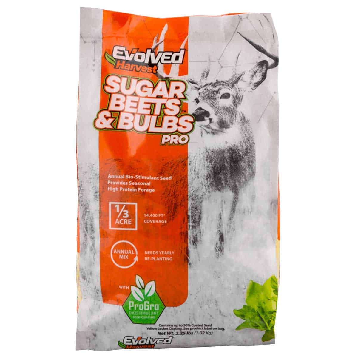 Evolved Harvest SUGAR BEETS & BULBS™ PRO Food Plot Seed 2.25lb 1/3 Acre EVL-EVO73040