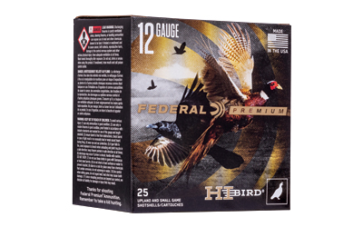 Federal, Hi-Bird, 12 Gauge, 2.75″, #5, 1 1/4 oz, Shot, 25 Round Box