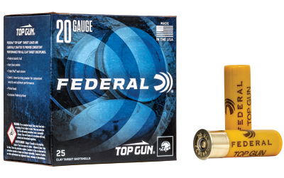 Federal, Top Gun, 20 Gauge 2.75″, #7.5, 7/8 oz., 25 Round box