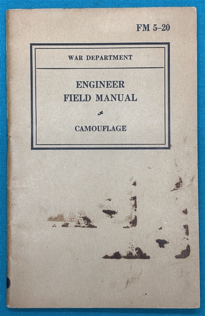 FM5-20Camouflage Field Manual1940