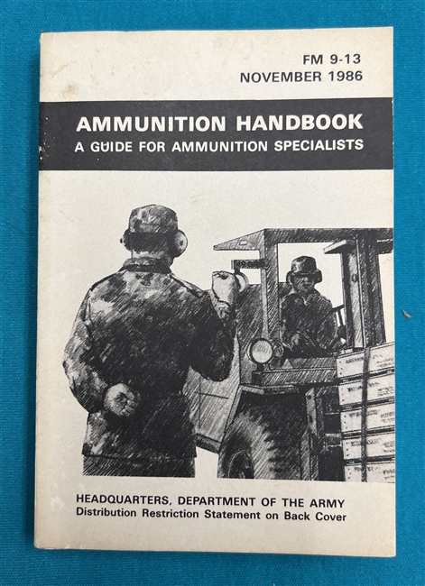 FM9-13 AmmunitionHandbook Field Manual 1986