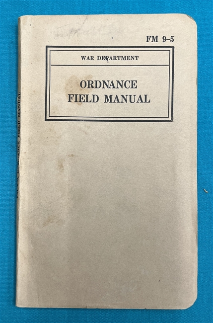 FM9-5 OrdnanceField Manual 1939