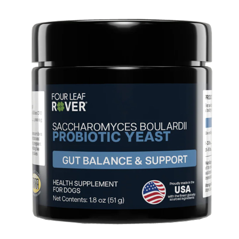Four Leaf Rover Saccharomyces boulardii Probiotic Yeast 1.8oz