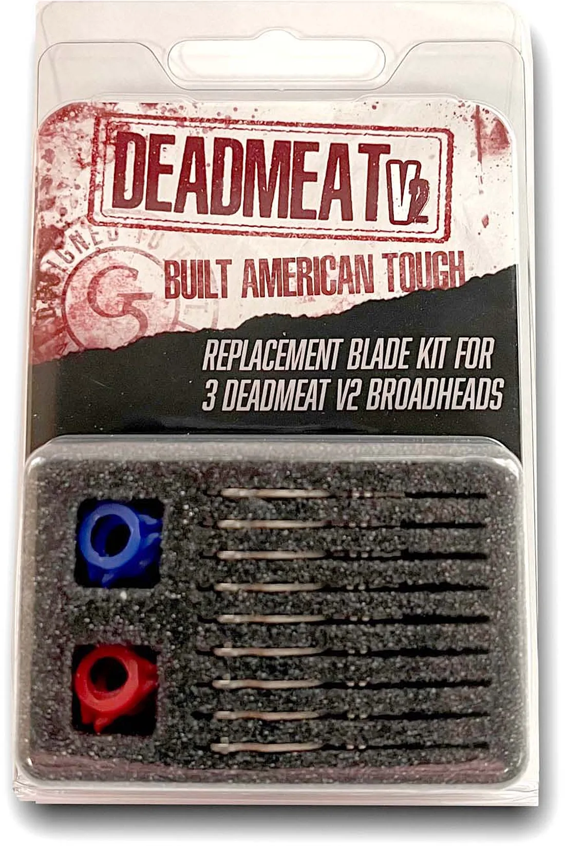 G5 Outdoors Broadhead Deadmeat V2 REPLACEMENT BLADE & COLLAR Kit 8602